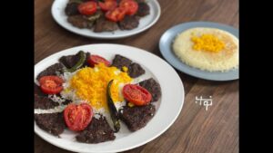 Read more about the article کباب تابه‌ای ایرانی، گوجه و فلفل با نواب… persian kabab tabei by navab