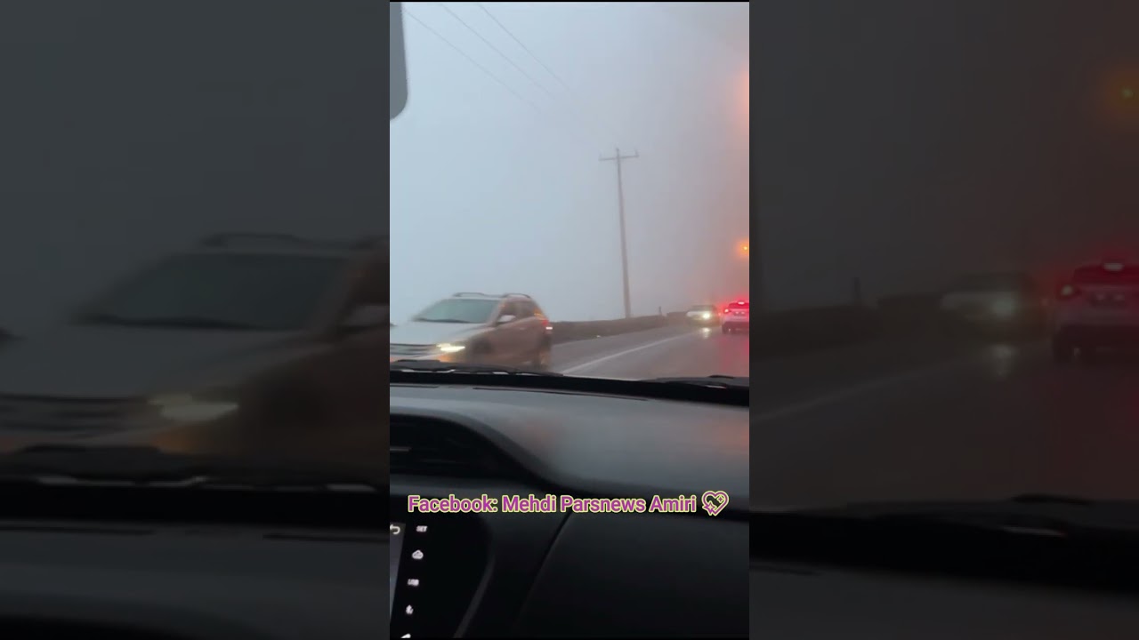 Read more about the article کیا تا حالا تو جاده چالوس تو مه به این غلیظی رانندگی کردن! 😱Foggy Chaloos road